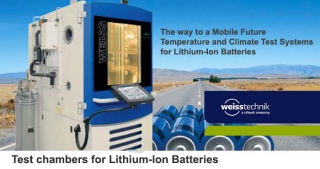 Lithium-ion, test chambers