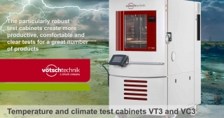 VT3, VC3 hő- és klíma tesztkamrák, Vötsch