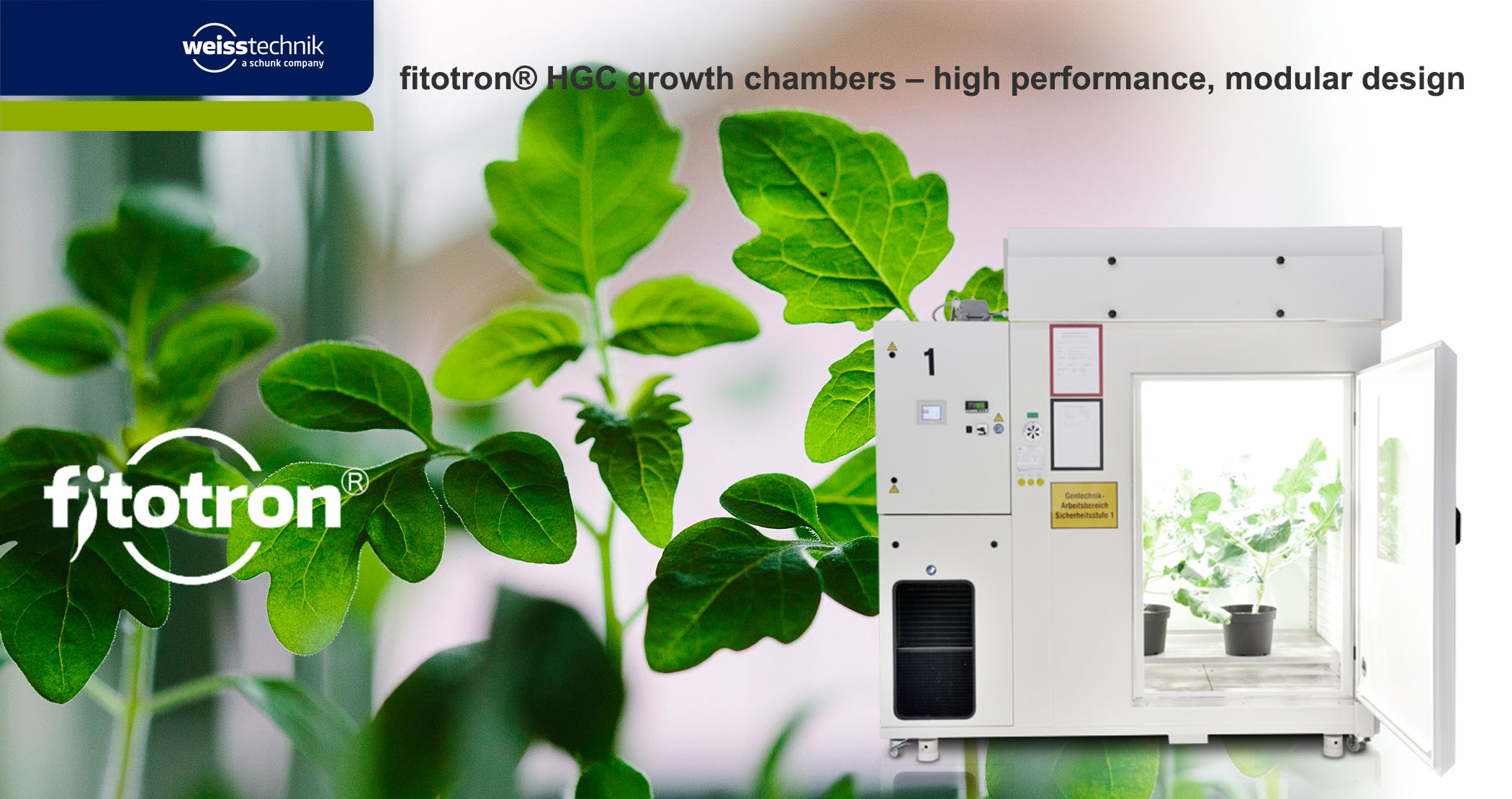 Fitotron HGC modular plant growth chambers