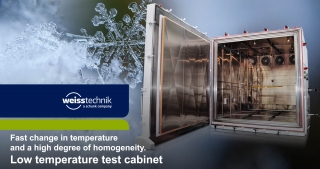 Low temperature test cabinet