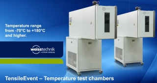 TensileEvent temperature test chambers