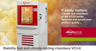 Stability test, climate cycling chambers, VC3-0