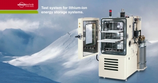 Test chambers for energy storage, Votsch