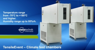 TensileEvent climate test chambers