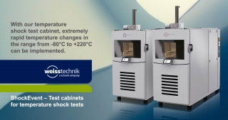 ShockEvent, Test cabinets, temperature shock tests