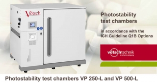 Photostability test chambers VP 250-L, VP 500-L