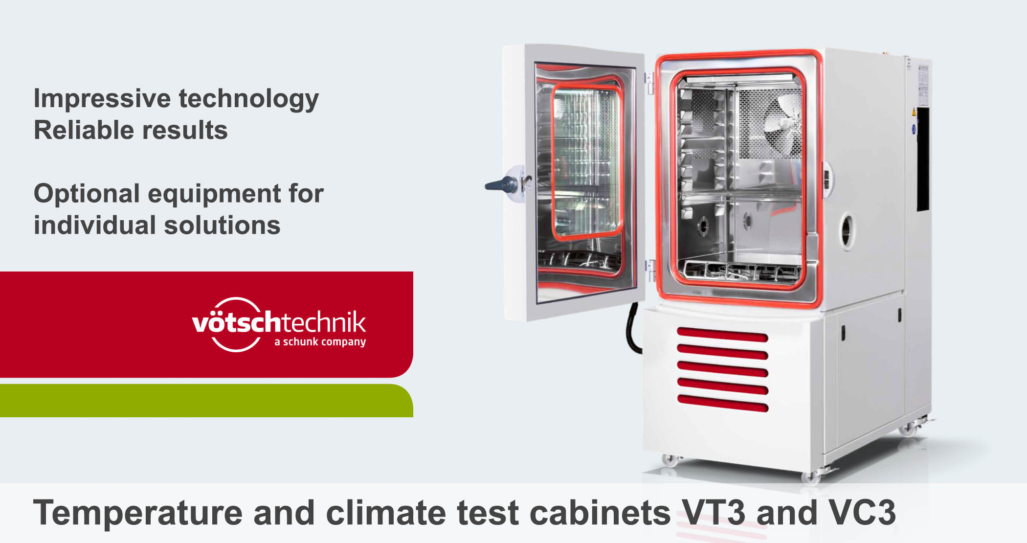 VT3, VC3 test chambers, Votsch