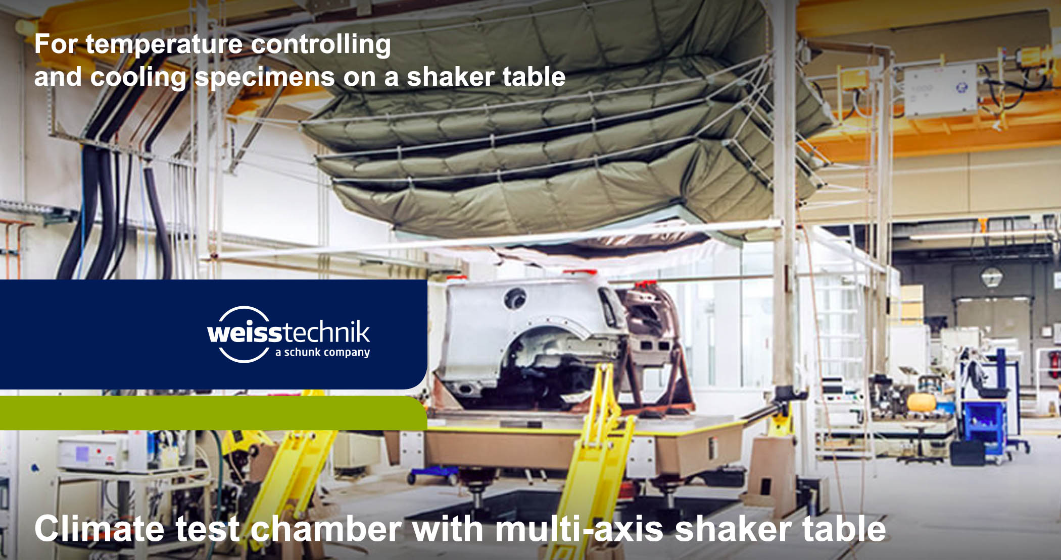 Climate test chamber with multi-axis shaker table_MAST_Weiss Technik