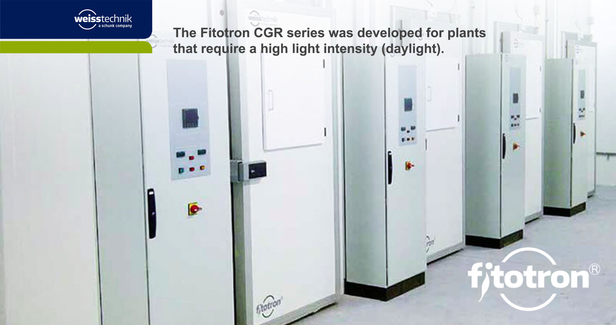 Fitotron CGR Walk-In Growth Rooms