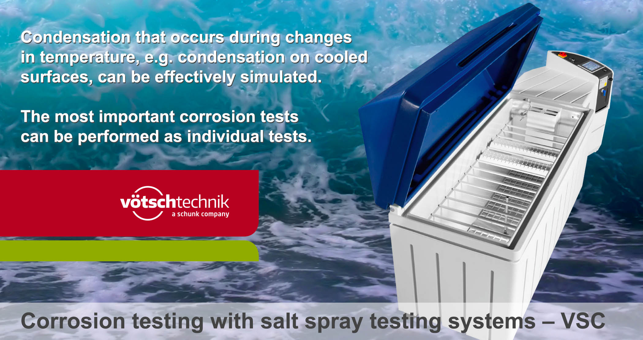 VSC salt spray testing systems, Vötsch Technik