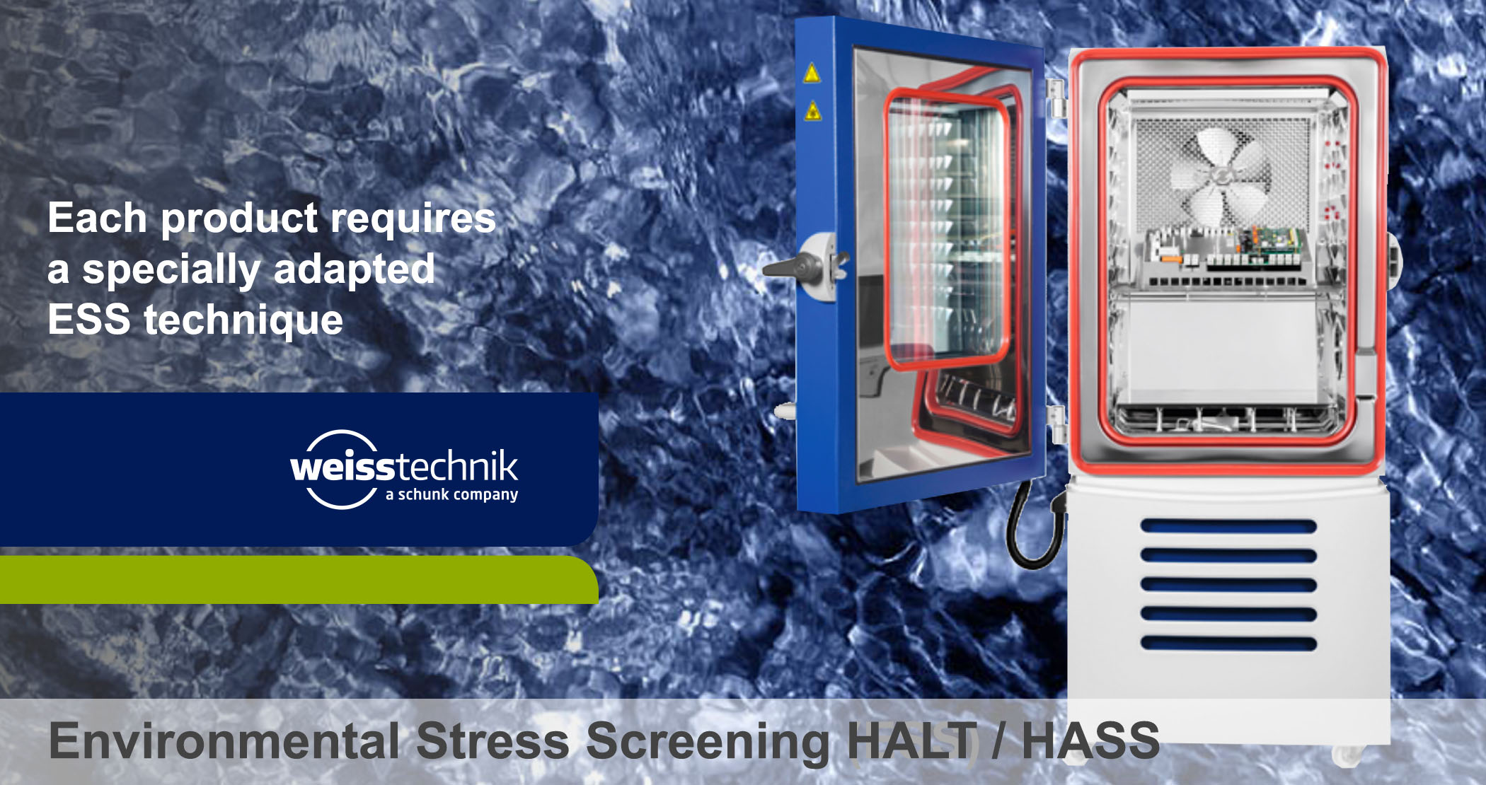 ESS, HALT-HASS, test chambers