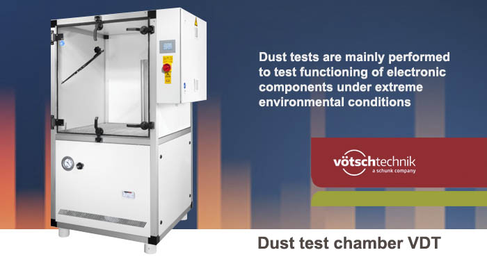 Dust test chamber VDT, Vötsch