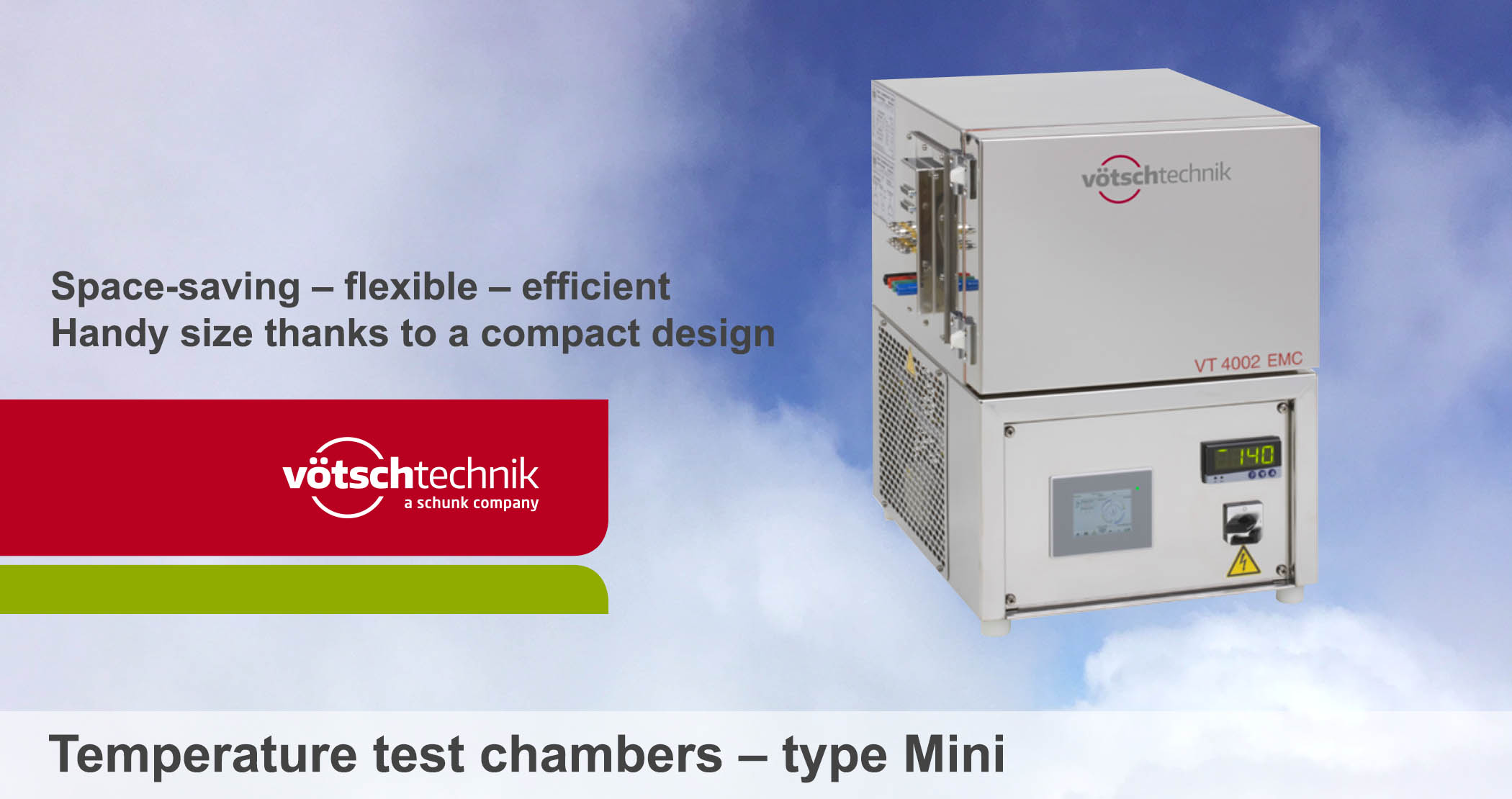 Temperature test chambers, type Mini, Vötsch Technik