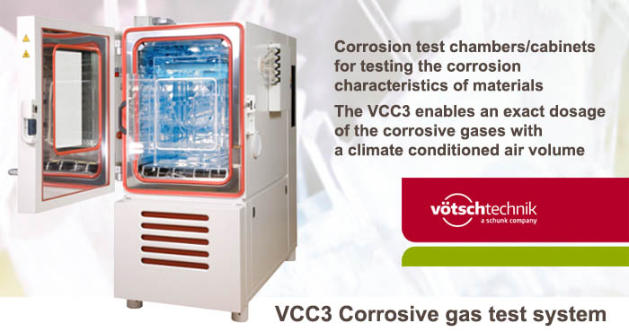 VCC3 korrózió tesztkamra, Vötsch