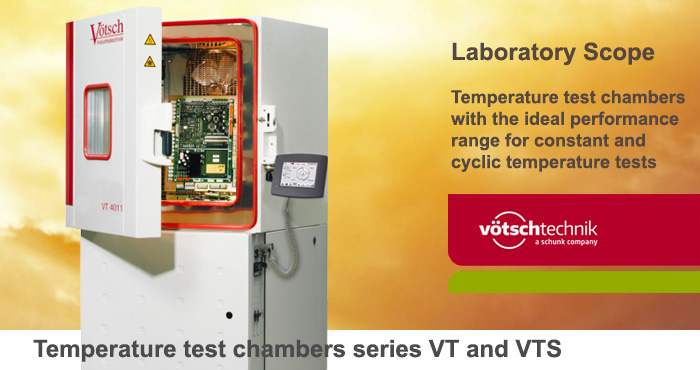 temperature test chambers VT, VTS, Votsch