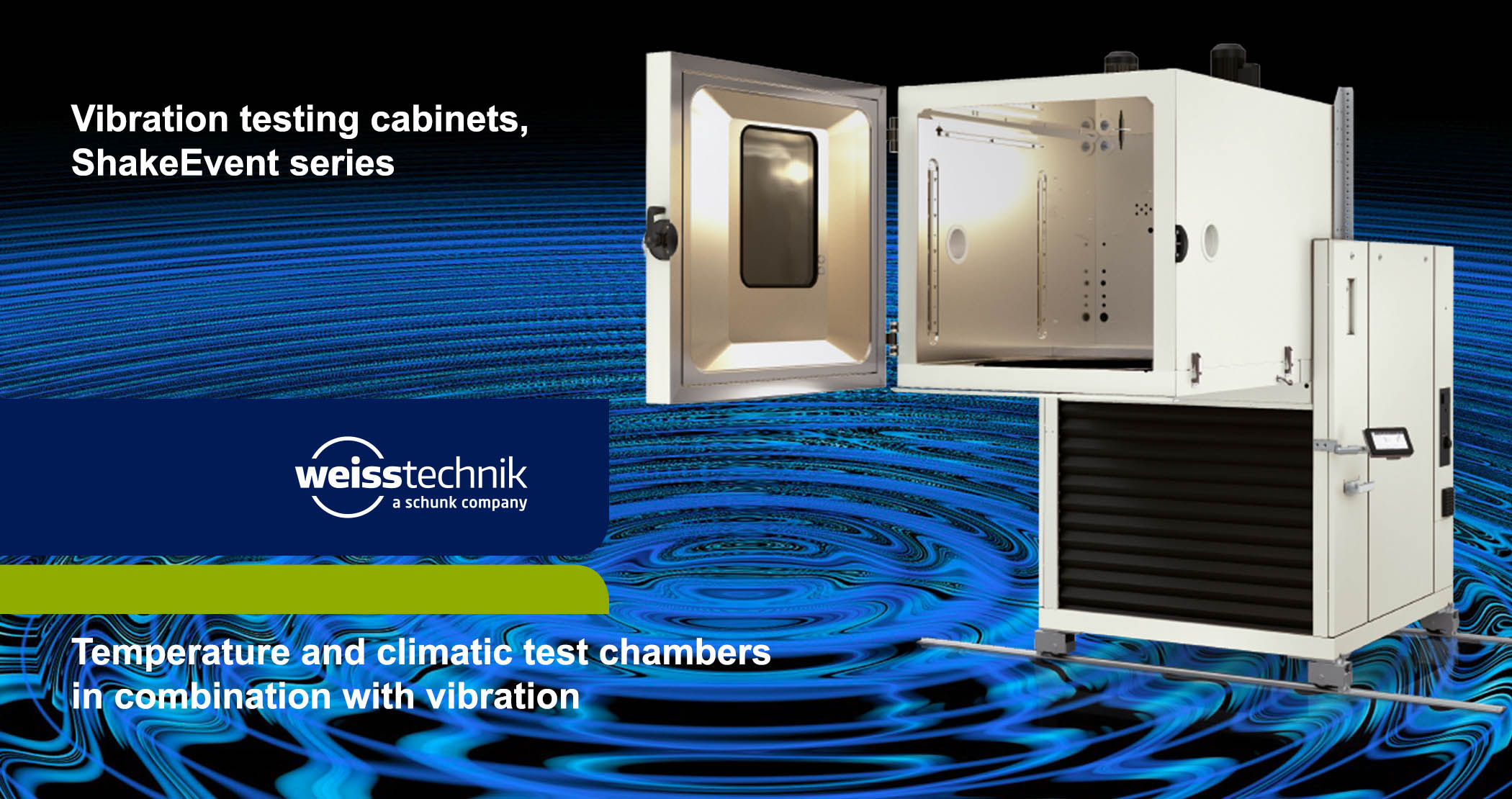 ShakeEvent, Vibration testing cabinets