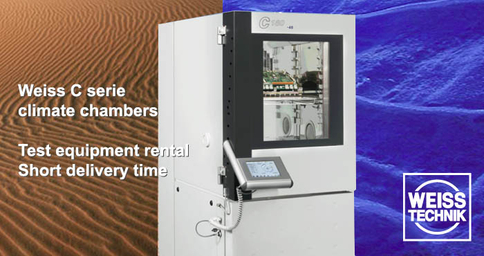 Weiss C serie, climate chamber, rental