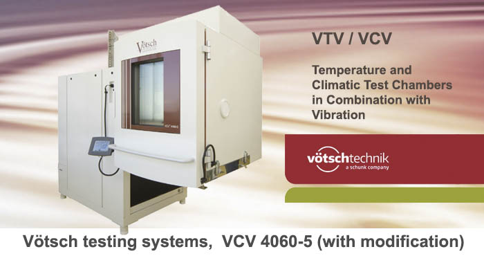 VTV_VCV Temperature, climatic, vibration test chamber, Vötsch 3